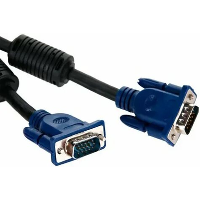 Кабель VGA 20м VCOM (15M-15M) 2 фильтра VVG6448-20MC