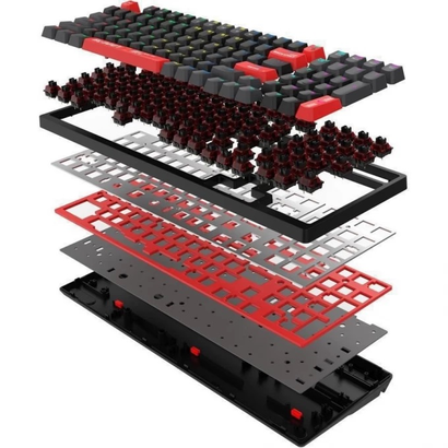 Игровая клавиатура A4Tech Bloody S98 красная