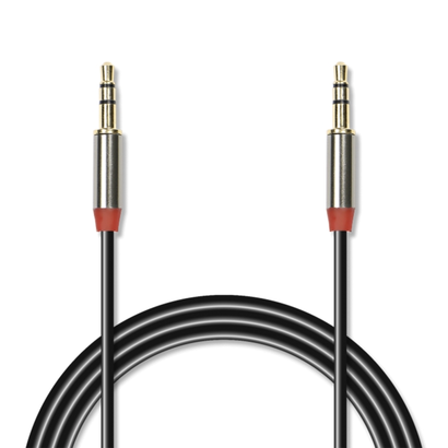 Аудиокабель соединительный JETACCESS mini Jack-mini Jack JA-AC01 3 м чёрный (PVC, 3 pin/3.5 мм)