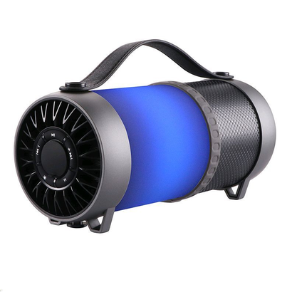 Портативная колонка-труба Dialog Progressive AP-1010 c RGB фонарем, 12W RMS, Bluetooth, FM+USB+SD