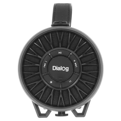 Портативная колонка-труба Dialog Progressive AP-1010 c RGB фонарем, 12W RMS, Bluetooth, FM+USB+SD