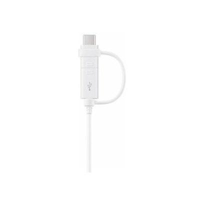 Кабель Samsung EP-DG930DWEGRU USB-microUSB/ USB Type-C белый 1.5м ОРИГИНАЛ!
