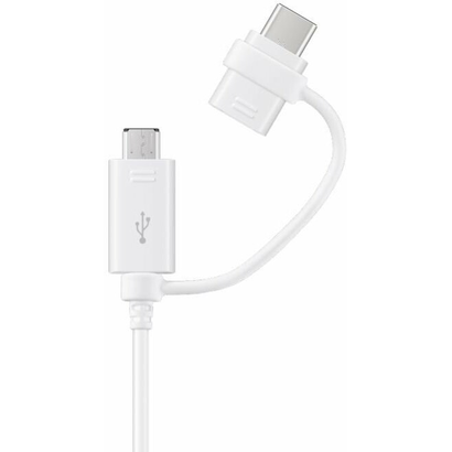 Кабель Samsung EP-DG930DWEGRU USB-microUSB/ USB Type-C белый 1.5м ОРИГИНАЛ!