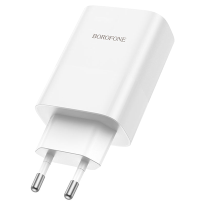 СЗУ Borofone BN10 Sunlight 2USB, PD65 (1A1C) (белый)