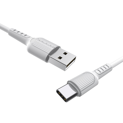 Дата-кабель BOROFONE BX16 Easy Type-C 1м (белый)