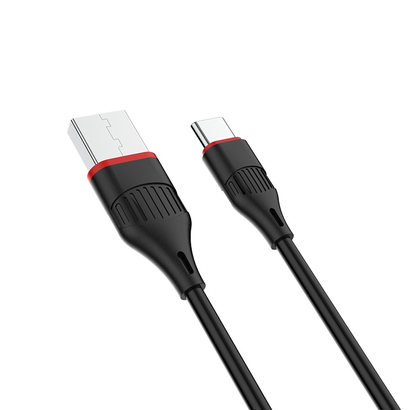 Дата-кабель BOROFONE BX17 Enjoy Type-C 1м (чёрный)
