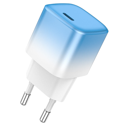 СЗУ HOCO C101A, 1USB, PD20W (синий)