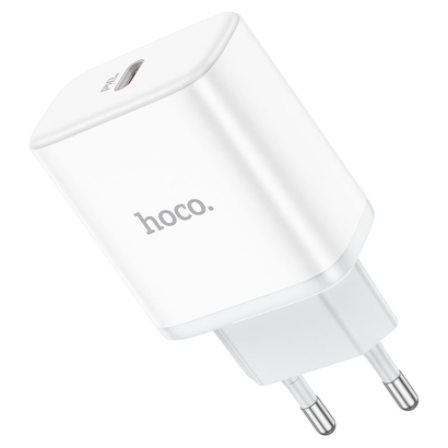 СЗУ HOCO C104A Stage, 1USB, PD20W, Type-C to Type-C (белый)