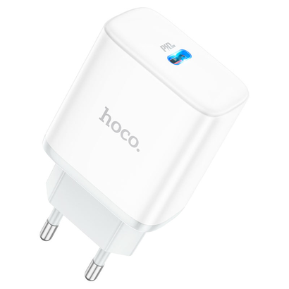 СЗУ HOCO C104A Stage, 1USB, PD20W, Type-C to Type-C (белый)