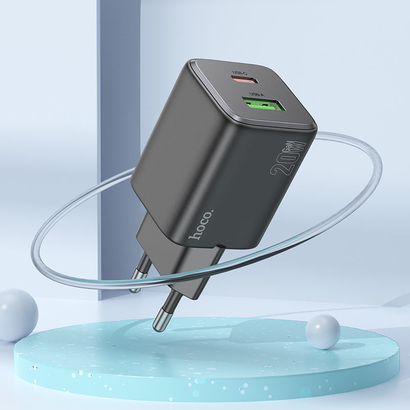 СЗУ HOCO N41 Almighty PD20W+QC3.0 (черный)
