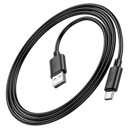 Дата-кабель HOCO X88 Gratified charging data cable for Type-C (черный)