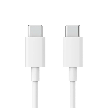 Кабель Xiaomi (Mi) CTC305N Type-C/Type-C Cuktech/ZMI 50см 60Вт 3A PD техпак белый