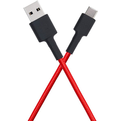 Кабель Xiaomi Mi Braided USB Type-C Cable SJX10ZM 100см красный