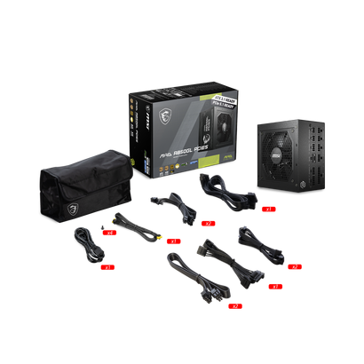 Блок питания 850W MSI MAG A850GL