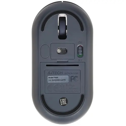 Мышь A4Tech Fstyler FG20 пепельный/синий