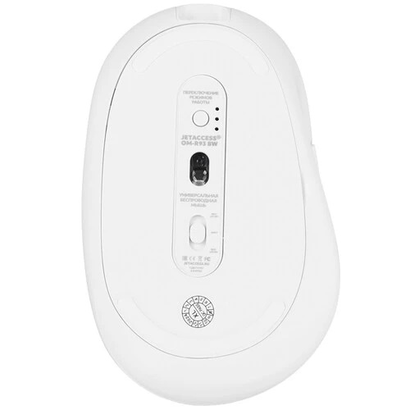 Мышь Jet.A OM-R93 BW White