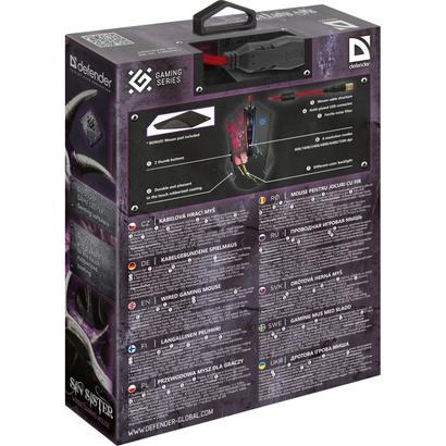 Игровая мышь DEFENDER Sin'Sister GM-933