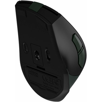Мышь A4Tech Fstyler FB35S темно-зеленый/черный