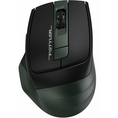 Мышь A4Tech Fstyler FB35S темно-зеленый/черный