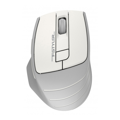 Мышь A4Tech Fstyler FG30S белый/серый
