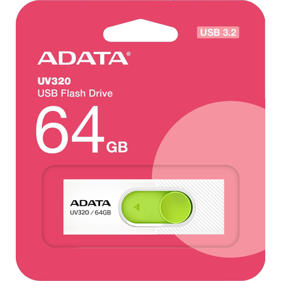USB Flash 64GB USB 3.2 A-DATA UV320 AUV320-64G-RWHGN