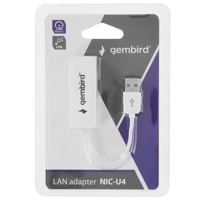 Сетевой адаптер Gembird NIC-U4