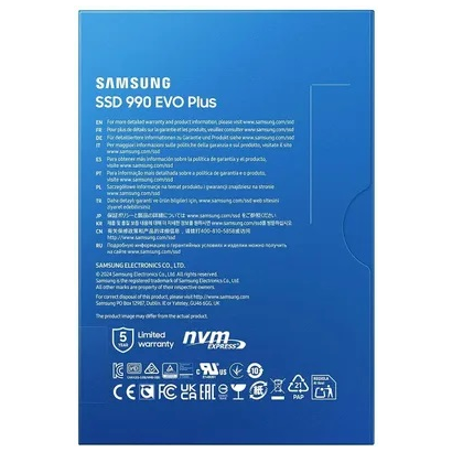 SSD M.2 1Tb SAMSUNG 990 EVO Plus MZ-V9S1T0BW