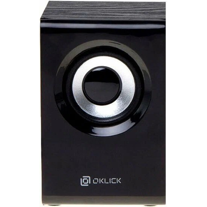 Колонки Oklick OK-160 2.0 черный 6Вт