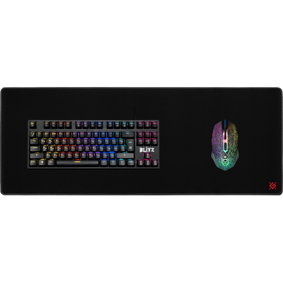 Игровой коврик DEFENDER BLACK ULTRA ONE (780х300х5мм)