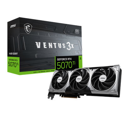 Видеокарта MSI RTX 5070 Ti VENTUS 3X OC 16G