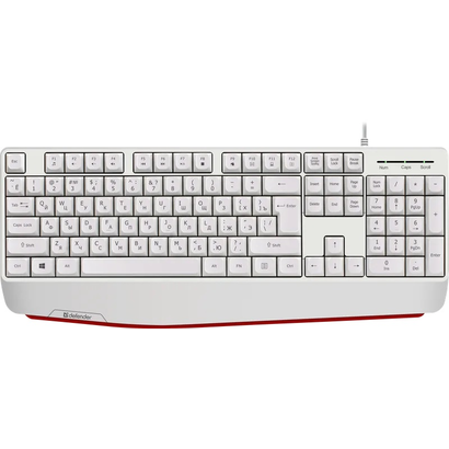 Клавиатура Defender Atom HB-546 белый