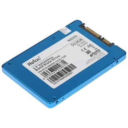 SSD 2.5'' 512Gb NETAC NT01N600S-512G-S3X