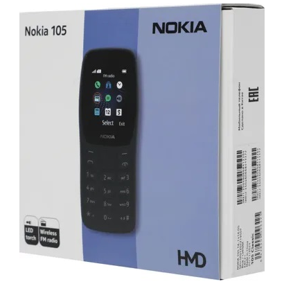 Мобильный телефон Nokia 105 TA-1416 DS Синий