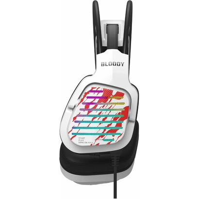 Наушники A4Tech Bloody G565 белый/рисунок