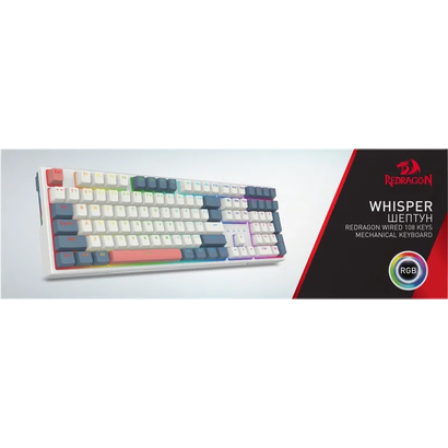 Игровая клавиатура Redragon Whisper RU