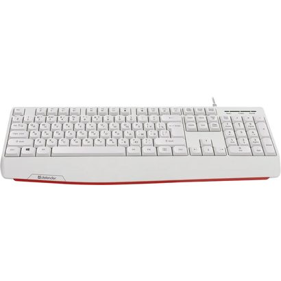 Клавиатура Defender Atom HB-546 белый