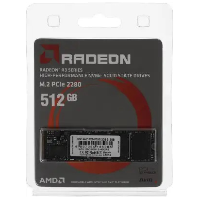 SSD M.2 512Gb AMD R3MP30512G8