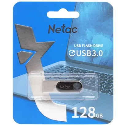 USB Flash 128Gb USB 3.0 Netac USB Drive U278 NT03U278N-128G-30PN