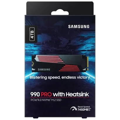 SSD M.2 4Tb SAMSUNG 990 PRO MZ-V9P4T0CW