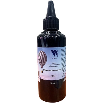 Чернила пигм NV PRINT для Canon Black NV-INK100PGM-BkC