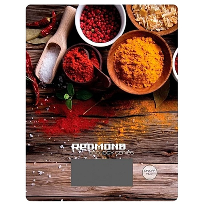 Весы кухонные электронные Redmond RS-736 макс.вес:8кг рисунок/специи