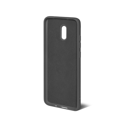 Силиконовый чехол с микрофиброй для Xiaomi Redmi 8A DF xiOriginal-04 (black)