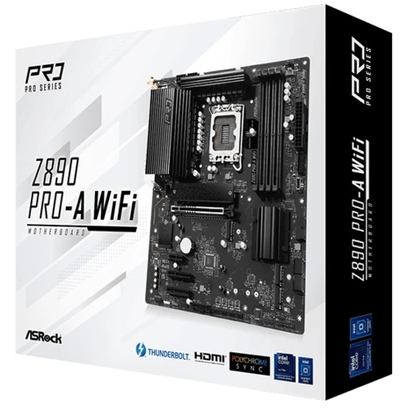 Mат.плата ASROCK S1851 Z890 PRO-A WIFI