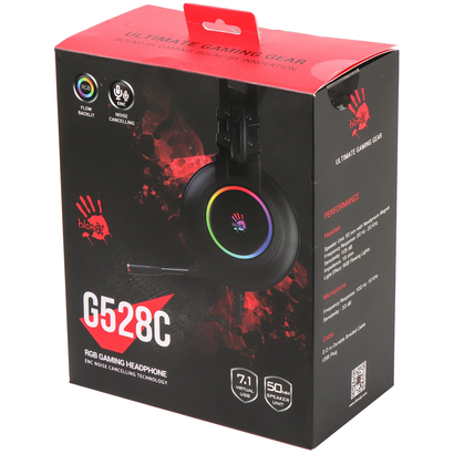 Наушники A4Tech Bloody G528C черный