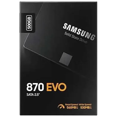 SSD 2.5'' 500Gb SAMSUNG 870 EVO MZ-77E500BW