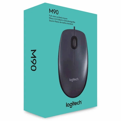 Мышь Logitech M90 Dark 910-001794/910-001793