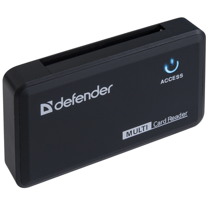 Картридер DEFENDER OPTIMUS USB 2.0,черный