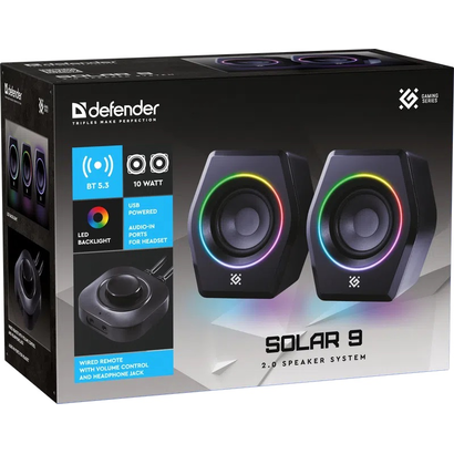 Акустическая система DEFENDER Solar 9 10Вт