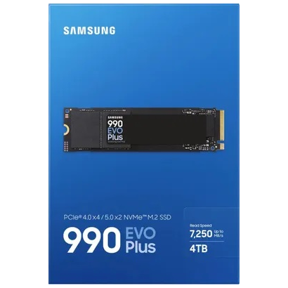 SSD M.2 4Tb SAMSUNG 990 EVO Plus MZ-V9S4T0BW