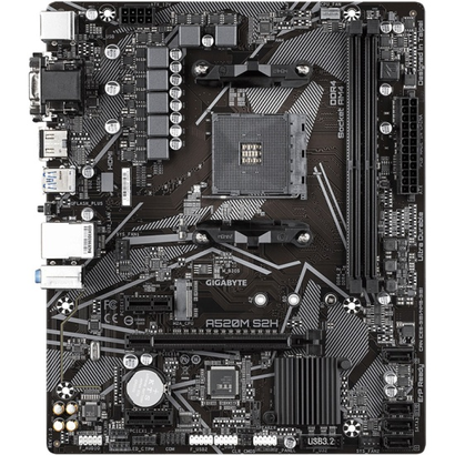 Mат.плата GIGABYTE SAM4 A520M S2H